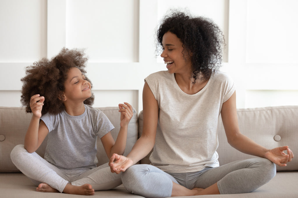 Fun Family Yoga Poses You Can Do In The Living Room