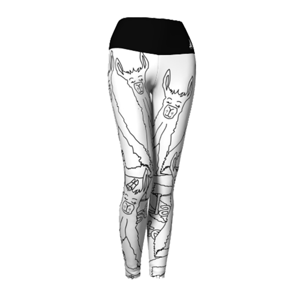 Llamaste-Mania Yoga Leggings