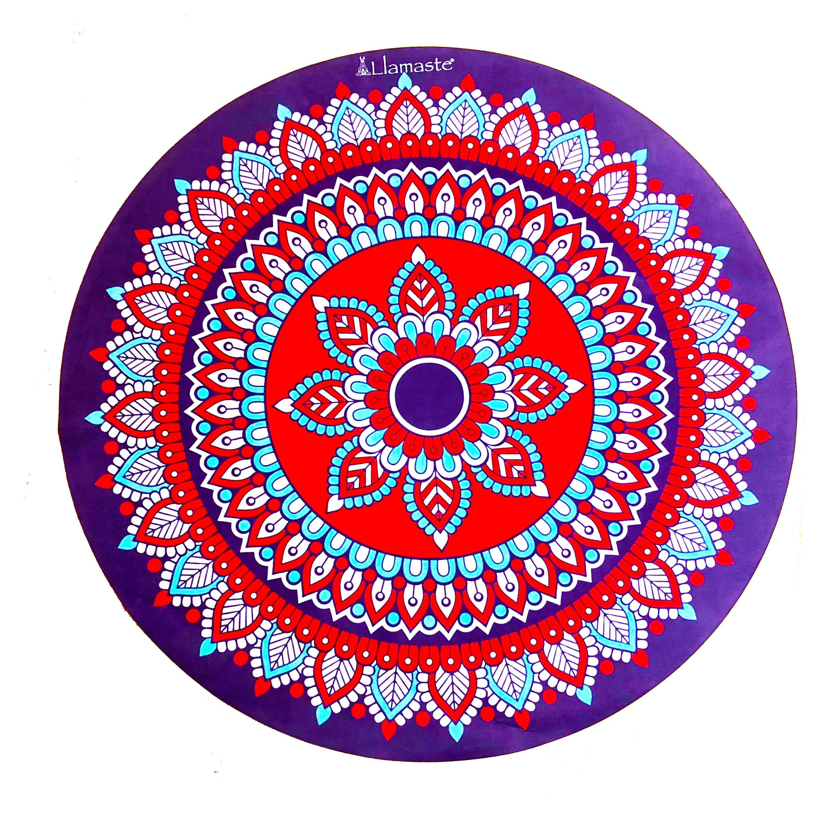 Mommy & Me Yoga Mat in Purple Mandala (Infant - 6 years old)