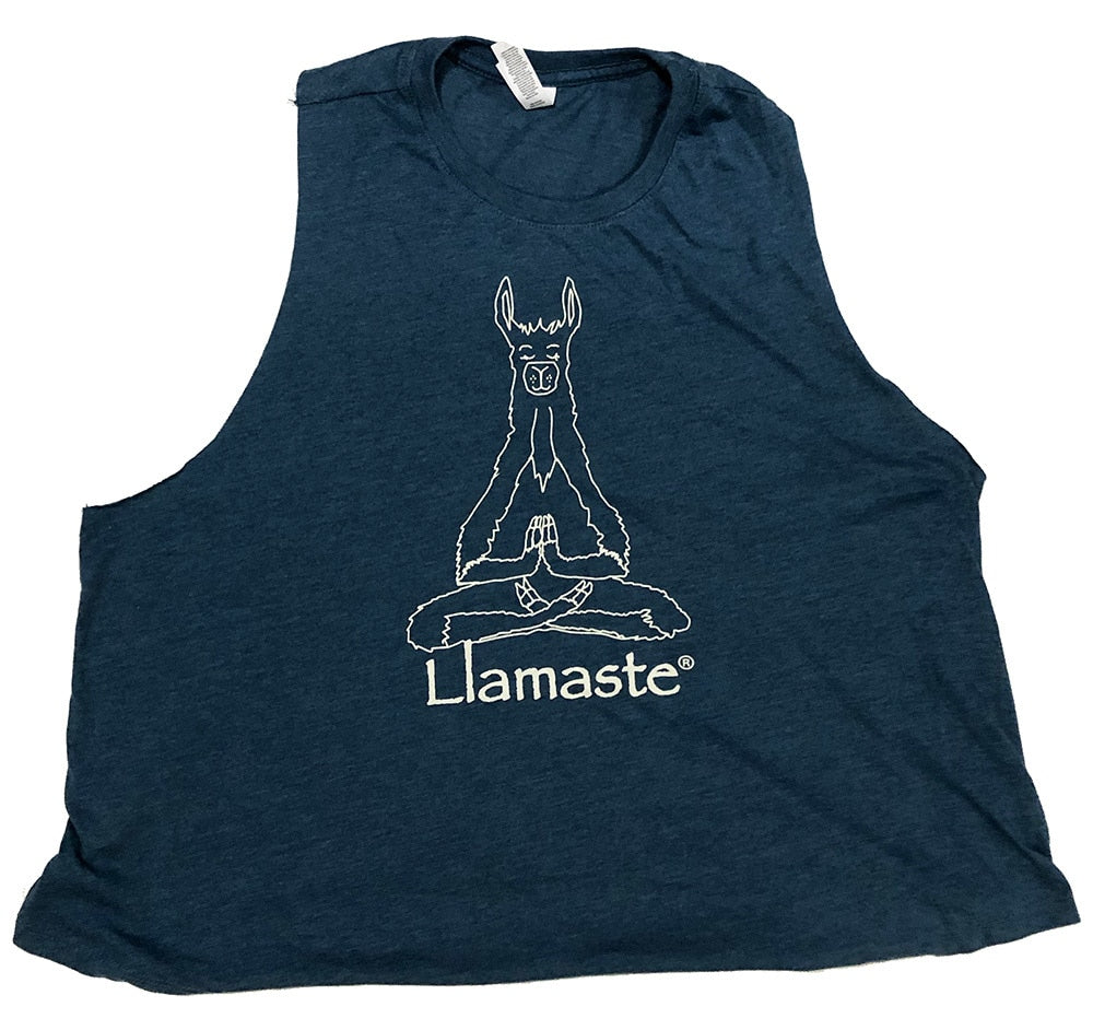 Llamaste Cropped Racerback Tank